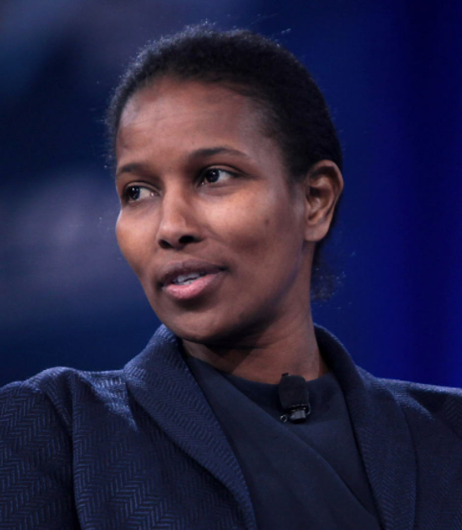 La activista Ayaan Hirsi Ali en 2016