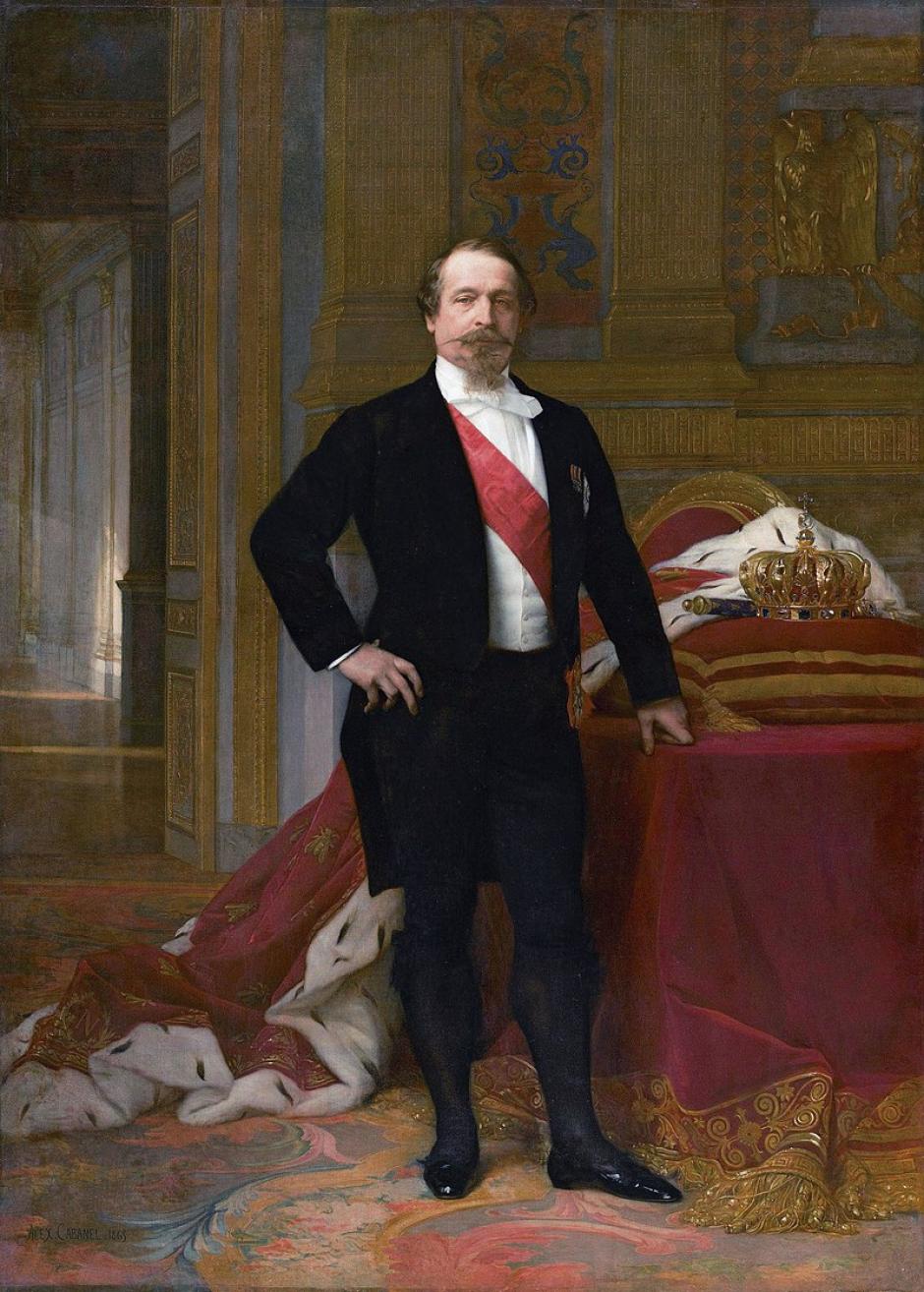 Napoleón III, que se hizo con La Peregrina a través de sus tios