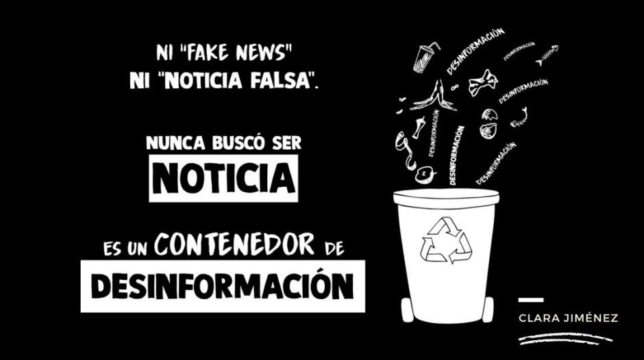 Una de las ilustraciones del libro «Fake News»