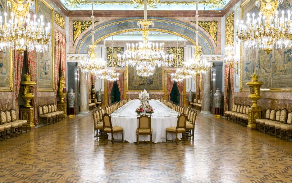 Comedor de Gala del Palacio Real