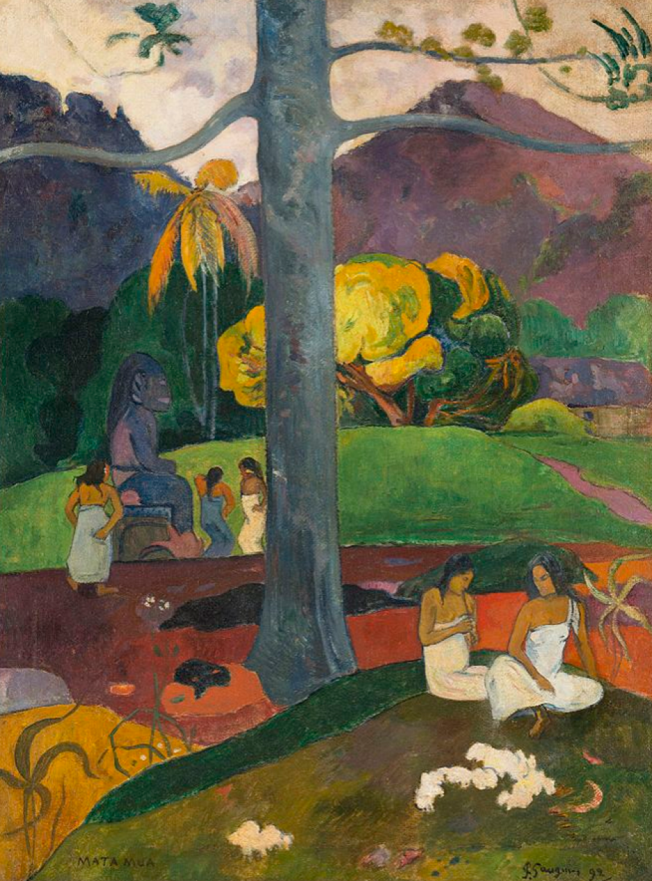Mata Mua, de Paul Gauguin