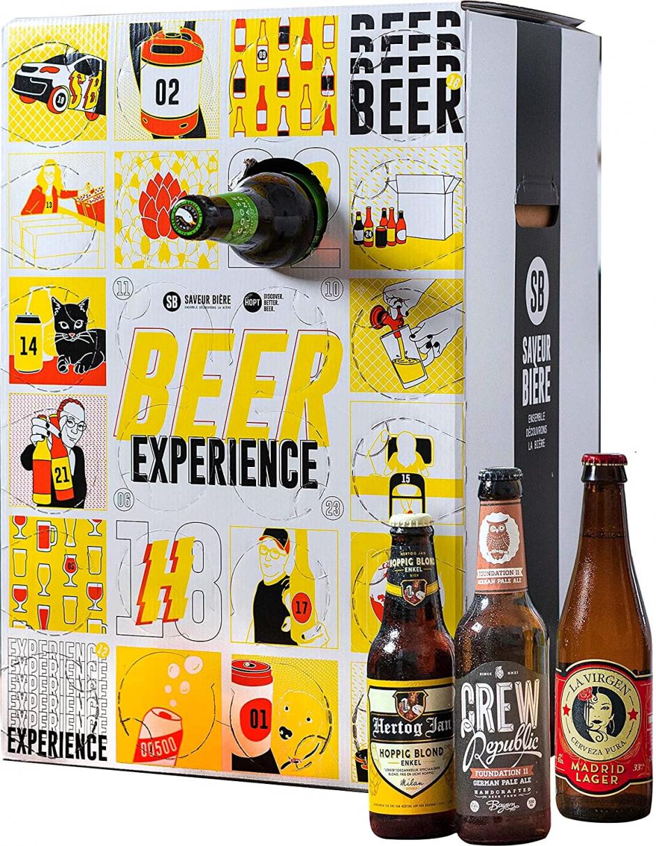 Hopt pone a la venta su calendario con 24 modelos diferentes de cerveza