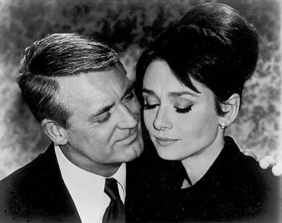 Cary Grant y Audrey Hepburn
