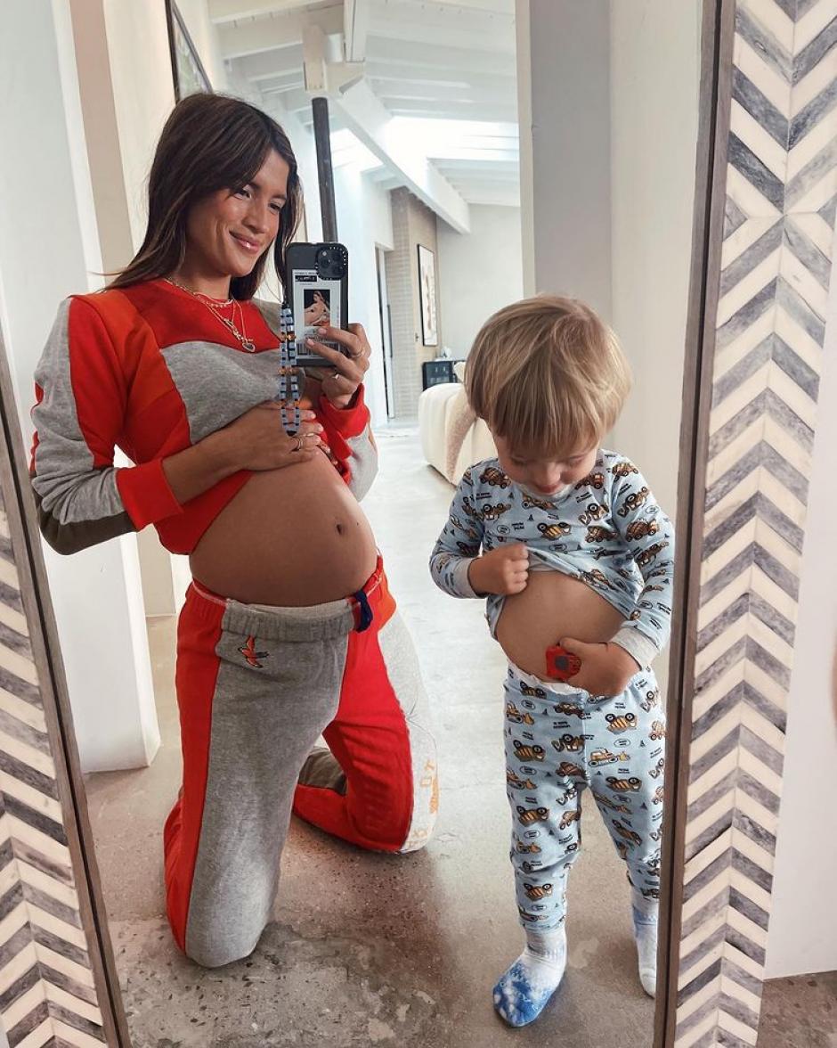 Rocky Barnes embarazada de su segundo hijo| Instagram