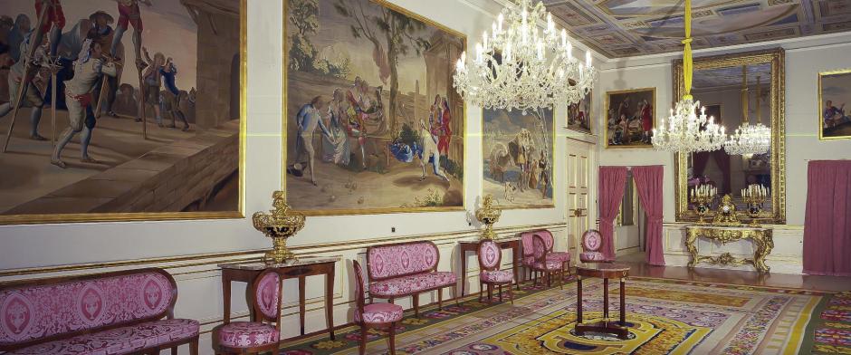 Interior de El Palacio de El Pardo