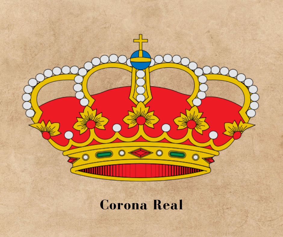 La Corona Real en el Escudo español.