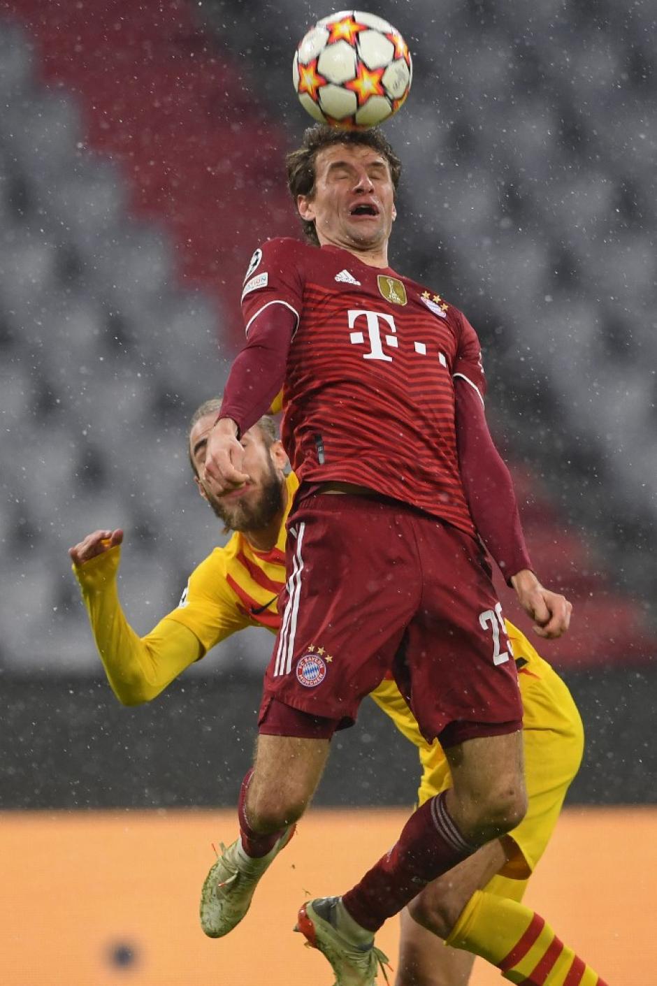 Thomas Müller ha marcado su gol 50 en Champions contra el Barcelona