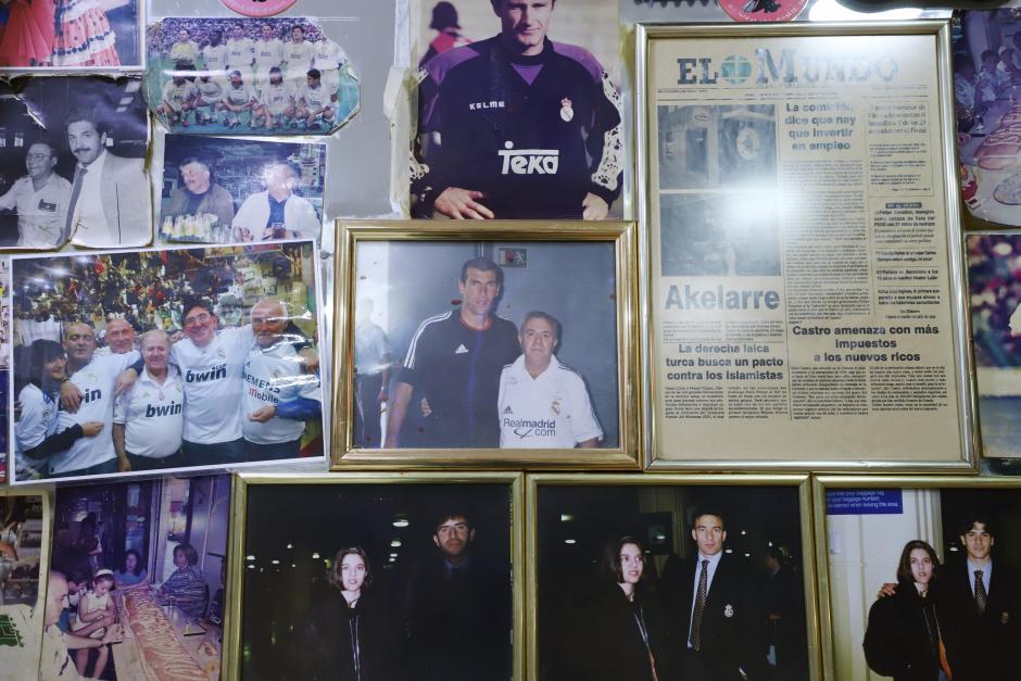 Las paredes del Akelarre son historia viva del Real Madrid