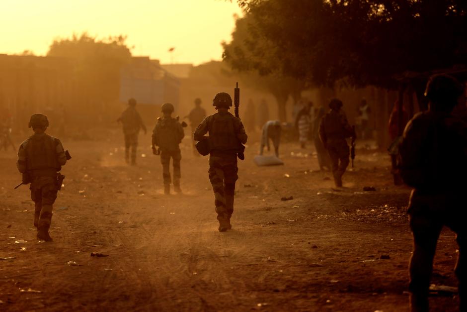Soldados franceses en una operación antiterrorista en Mali