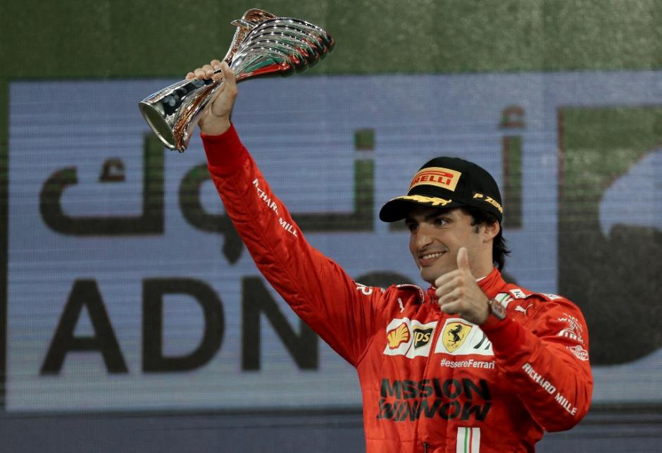 El piloto de Ferrari ha quedado tercero en la última carrera del año