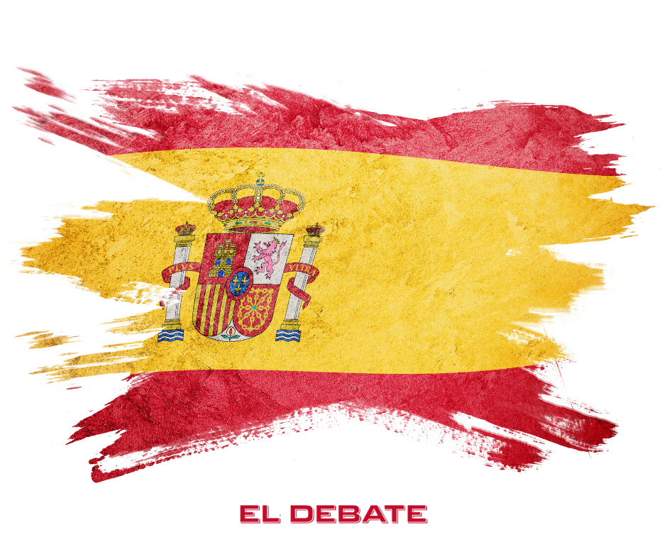 Ilustración de la Bandera Nacional española.
