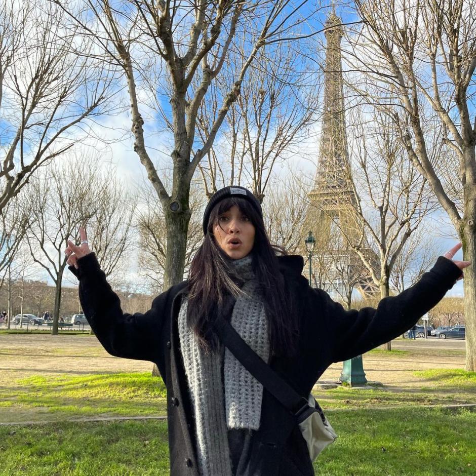 Aitana se escapa a París con su mejor amigo