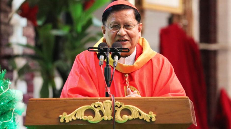 El cardenal Bo pide el cese de las hostilidades al pueblo