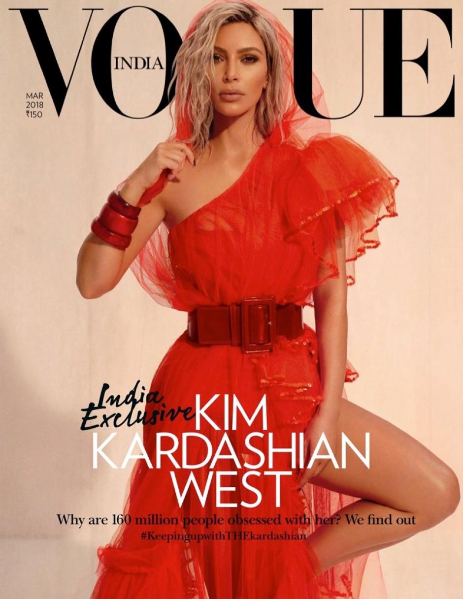 Kim Kardashian portada de Vogue