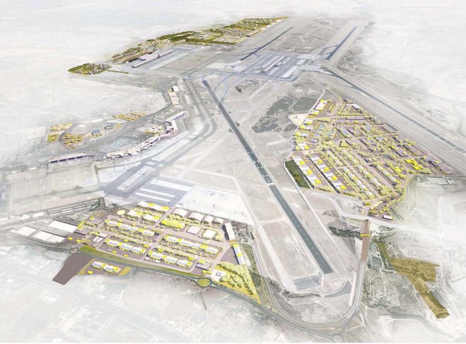 El futuro aeropuerto Adolfo Suárez-Madrid Barajas