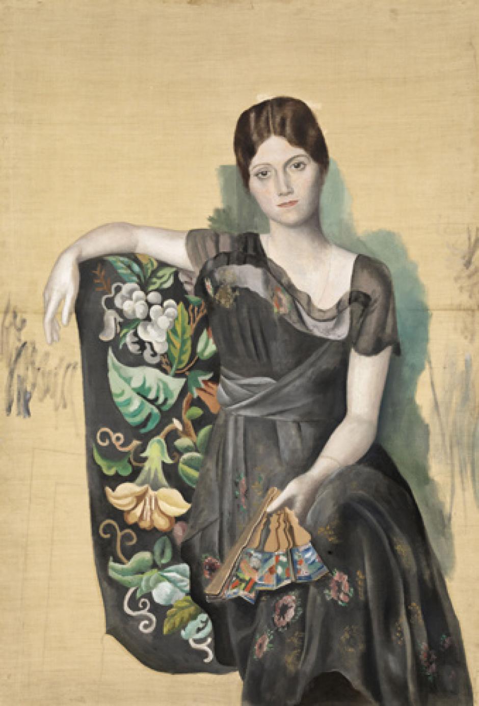 'Retrato de Olga en un sillón', uno de los retratos que Picasso hizo de su primera mujer