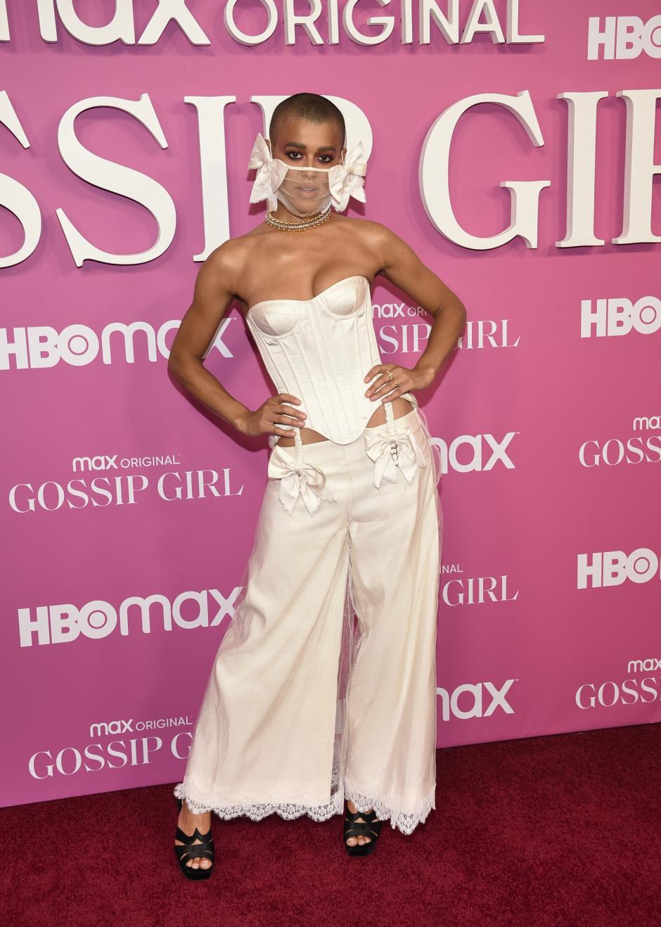 Actress Jordan Alexander attending the premiere of series "Gossip Girl" on Wednesday, June 30, 2021, in New York