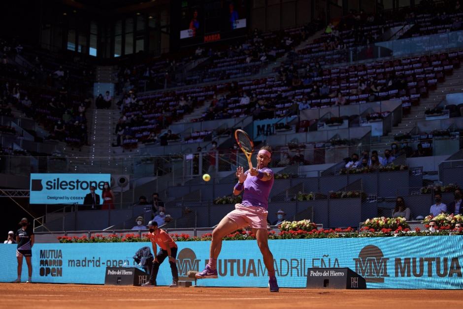 El tenista español Rafa Nadal en el Mutua Madrid Open 2021
