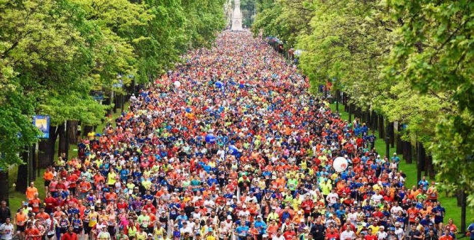 La maratón de Madrid en 2015