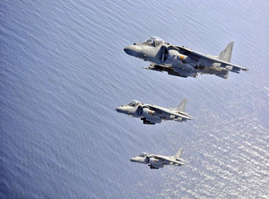 Imagen de AV-8B Harrier II Plus del Ministerio de Defensa