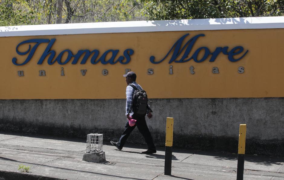 Exteriores de la Universidad Thomas More en Managua