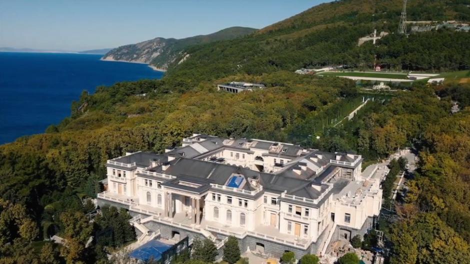 El "Palacio de Putin", en la costa del Mar Negro