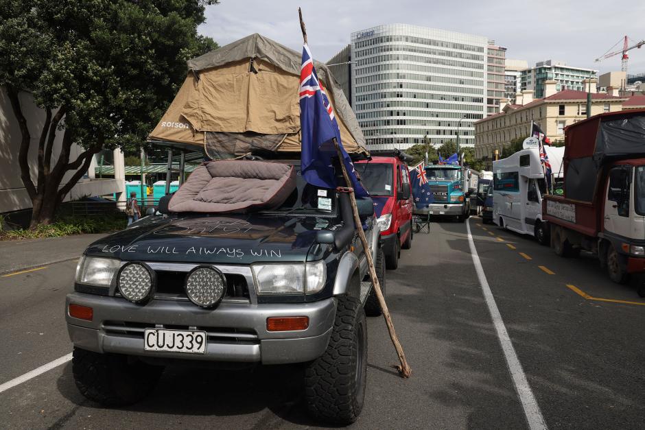 La protesta sigue el estilo motorizado del «Convoy por la Libertad» de Canadá