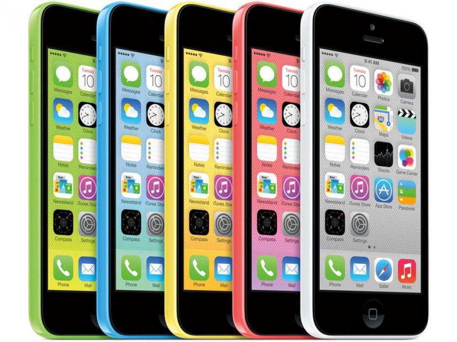 El iPhone 5C se presentó en cuatro nuevos colores