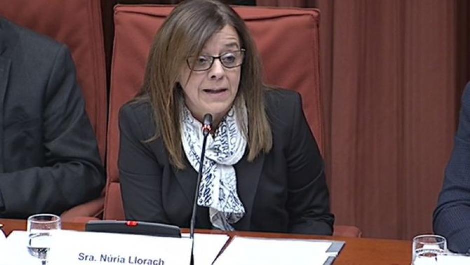 La presidenta en funciones de la CCMA Núria Llorach