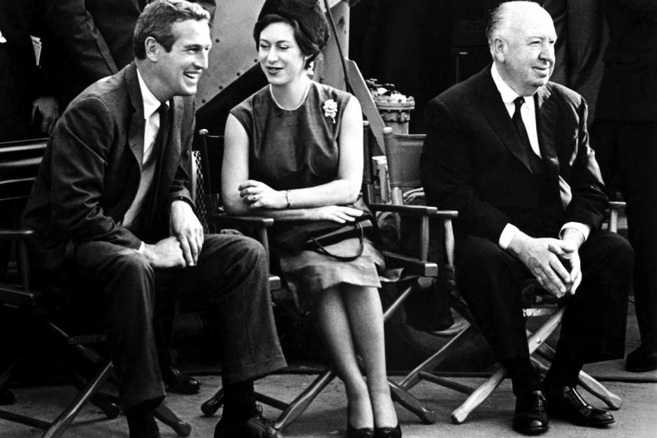 En compañía de Hitchcock y Paul Newman