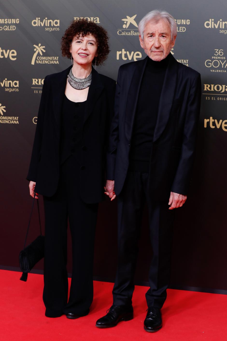 El actor José Sacristán y su mujer, Amparo Pascual