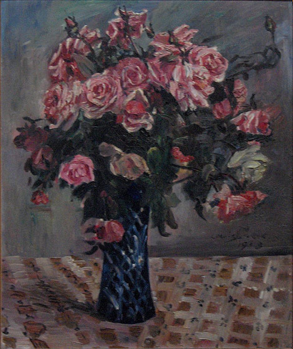 El cuadro 'Flores', de Lovis Corinth