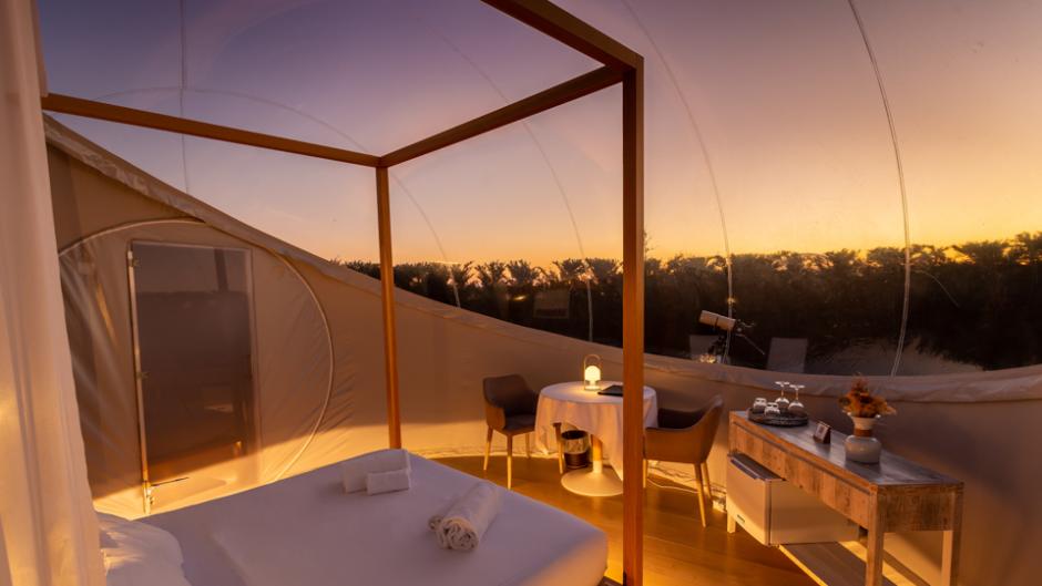 El interior de una de las habitaciones