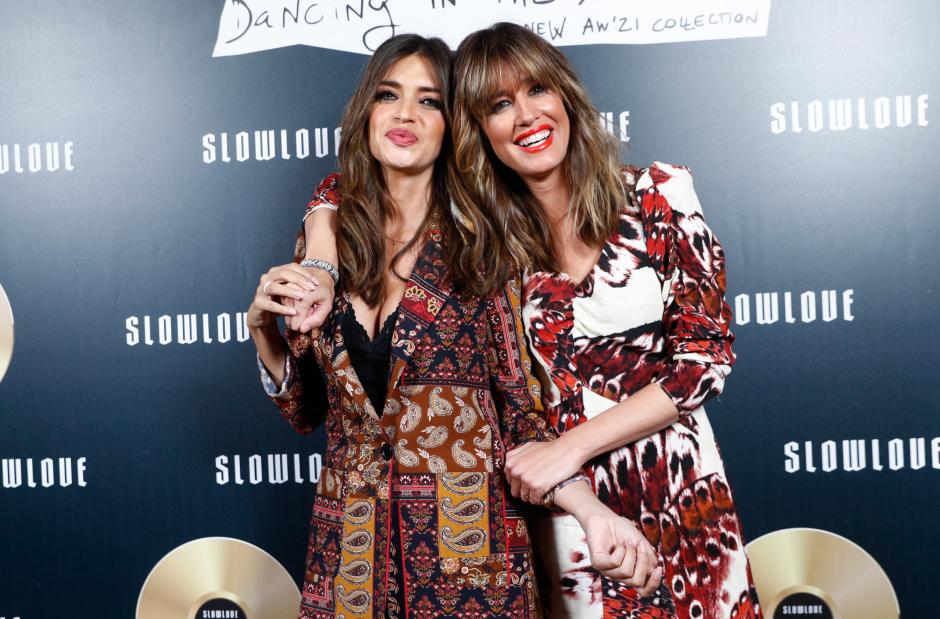Journalists Sara Carbonero and Isabel Jimenez during Slow Love brand event in Madrid on Wednesday, 13 October 2021.