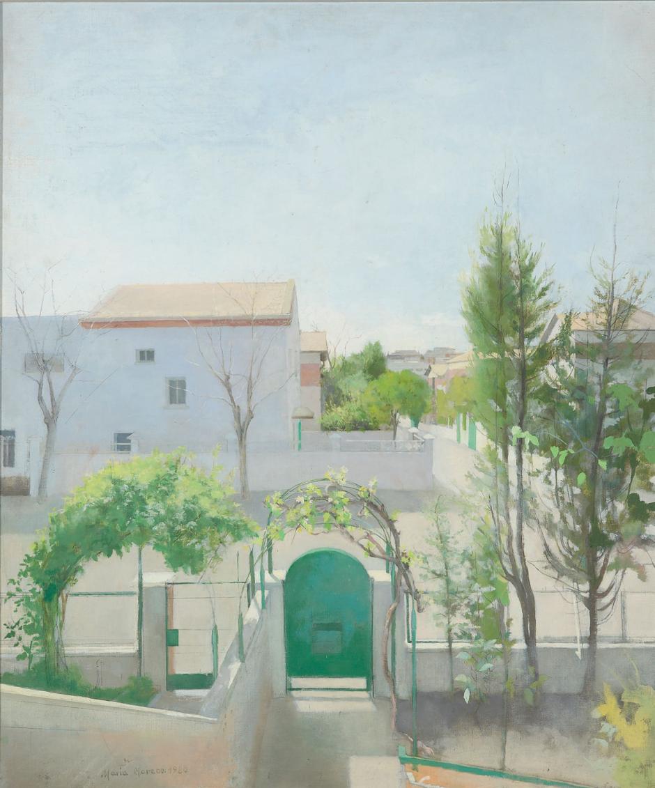 El cuadro 'Entrada de casa', de María Moreno, esposa de Antonio López, que ya se exhibió en la primera edición de ARCO, en 1982