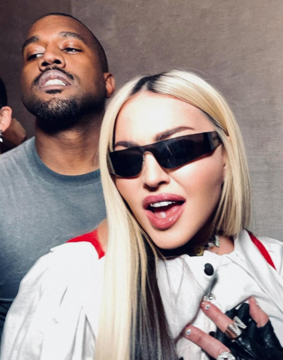 Madonna y Kanye West