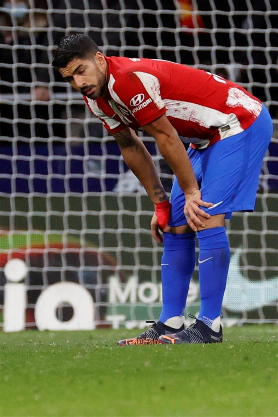 El delantero uruguayo, Luis Suárez, apenas lleva 10 goles esta temporada