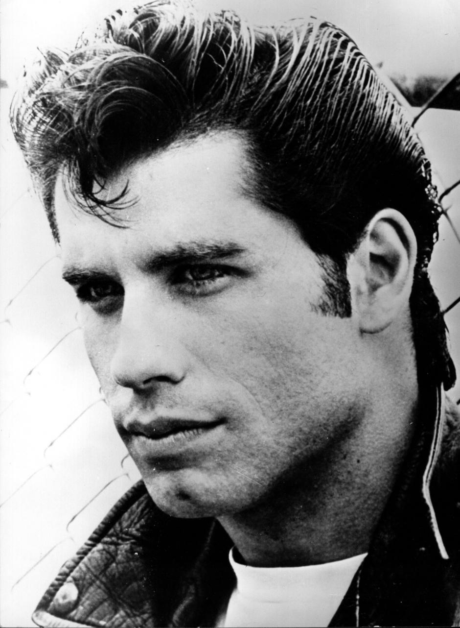 EL ACTOR JOHN TRAVOLTA EN LA PELICULA ''GREASE''1978