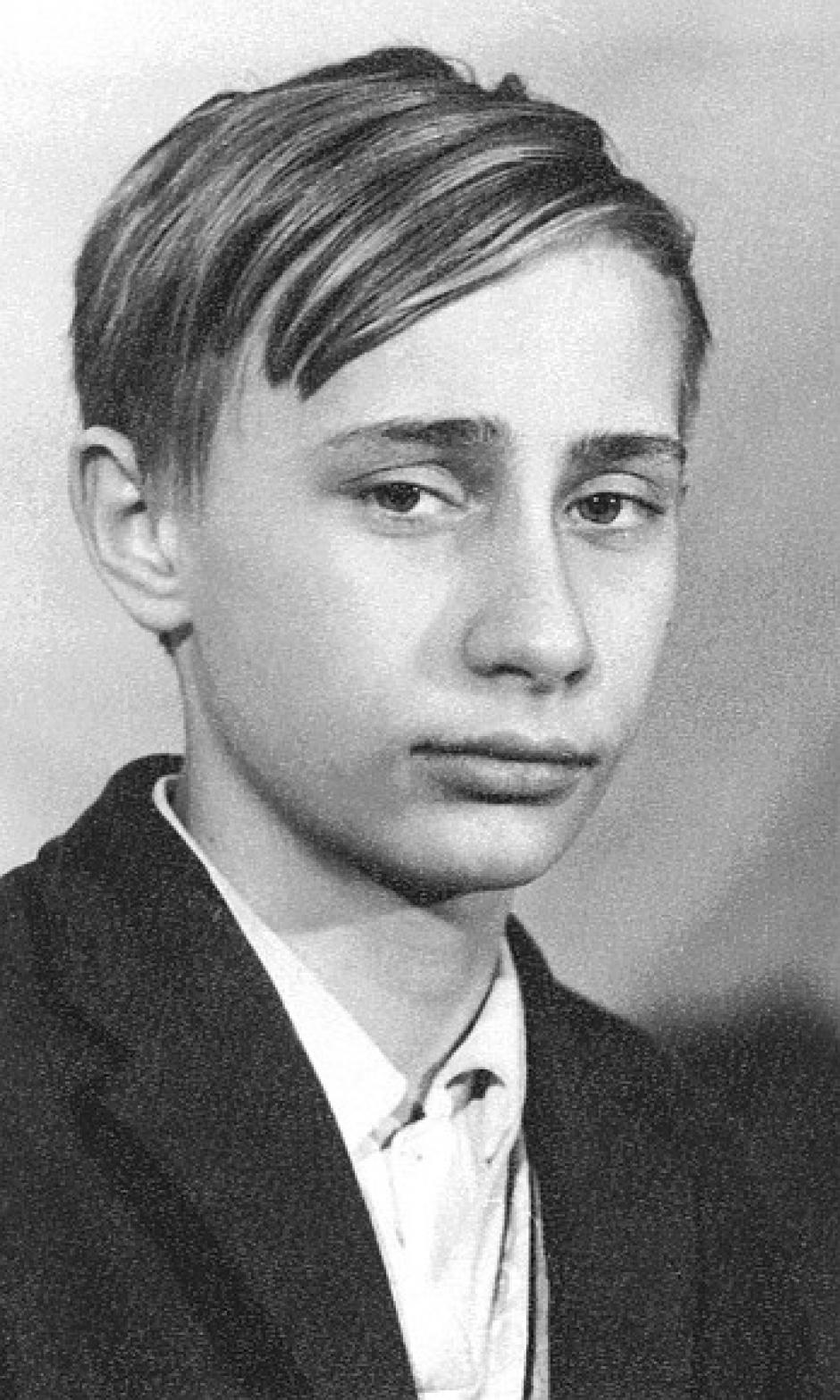 El adolescente Vladimir Putin