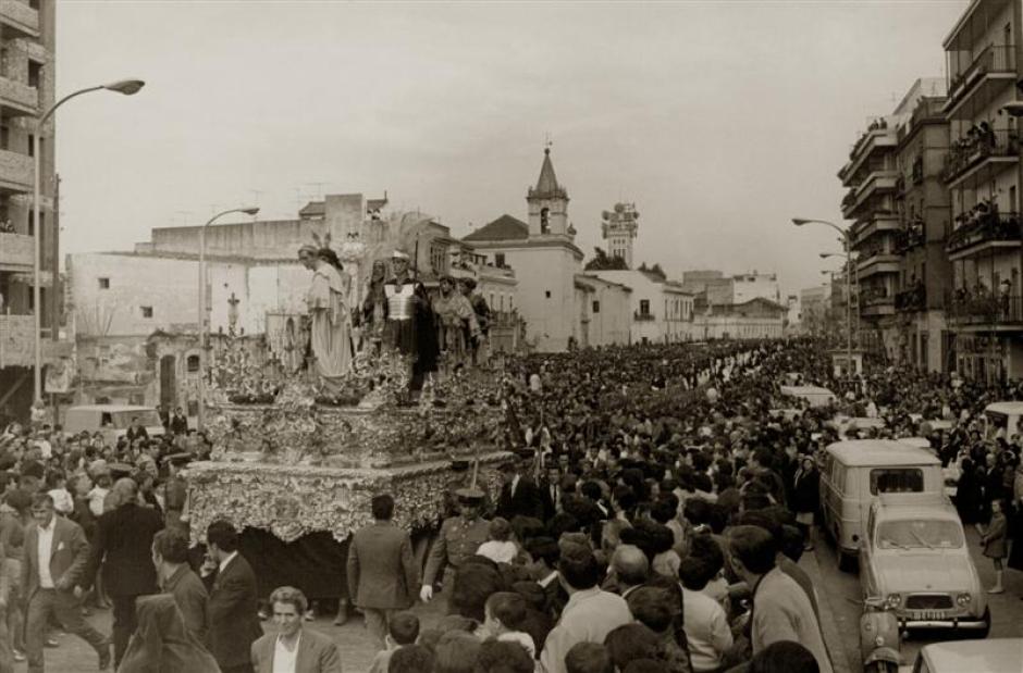 Nuestro Padre Jesús en su Presentación al Pueblo, año 1969