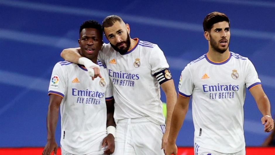 Vinicius, Asensio y Benzema se han asentado como el tridente ofensivo del Real Madrid