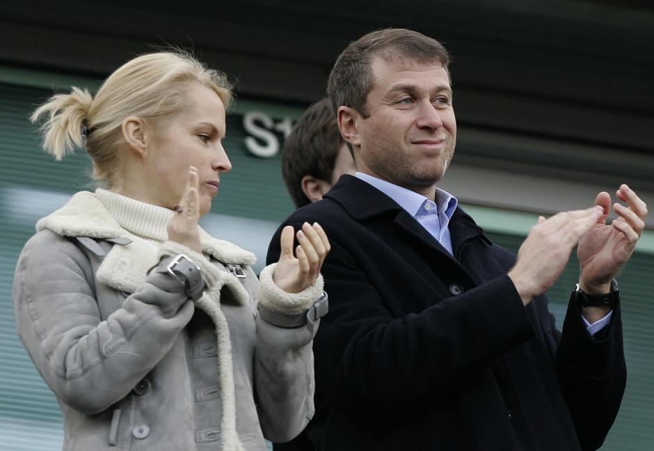 Roman Abramovich con su exmujer, Irina, en 2006