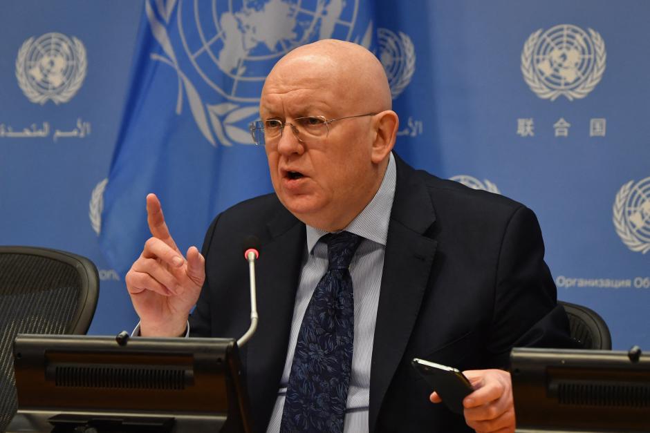 Vasily Nebenzia, embajador permanente de Rusia ante Naciones Unidas