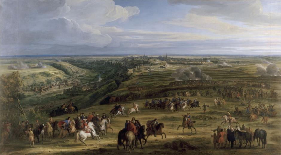 La captura de Luxemburgo en junio de 1684