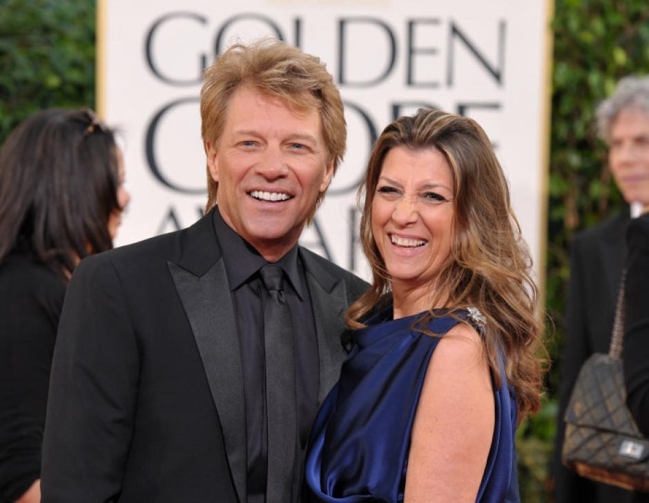 Jon Bon Jovi y Dorothea Hurley, en 2013