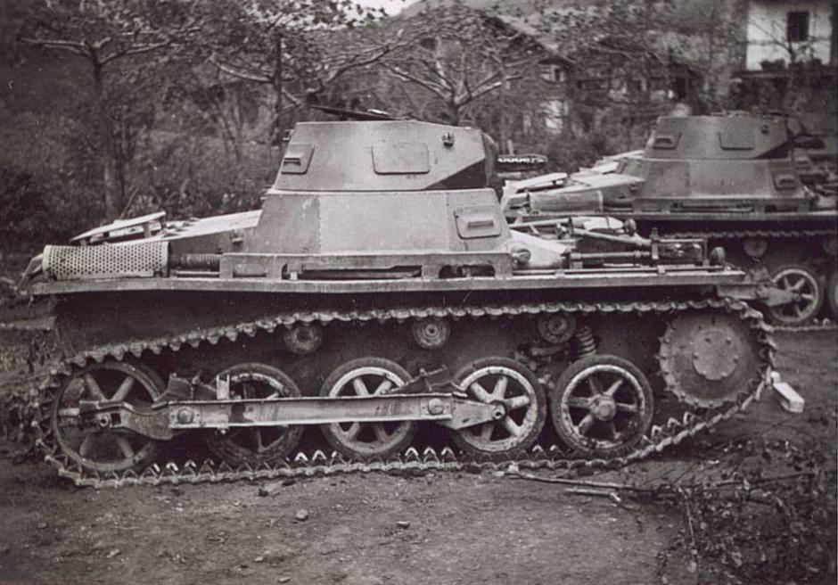 Panzer I del bando sublevado