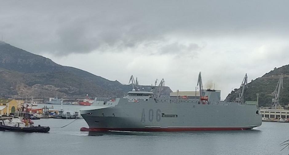 «Ysabel», el nuevo buque de transporte logístico del Ejército de Tierra