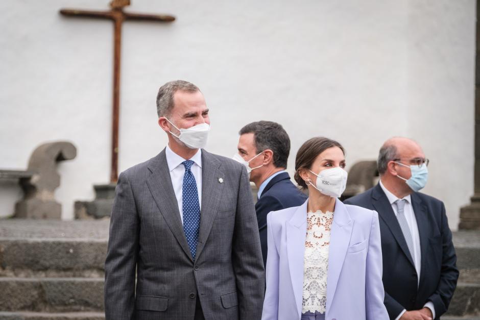 Así ha sido la visita más cómplice de los Reyes a La Palma