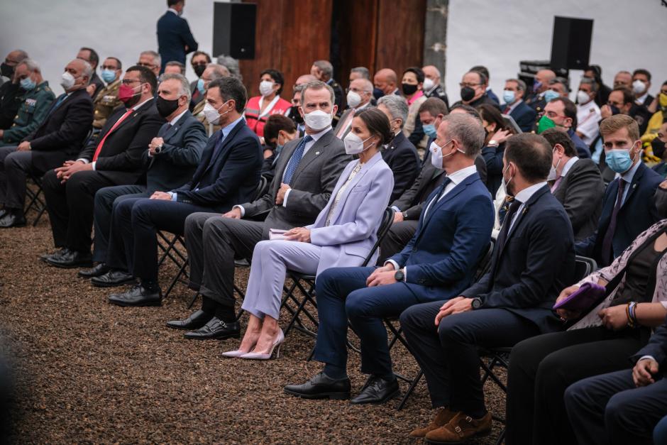 Así ha sido la visita más cómplice de los Reyes a La Palma