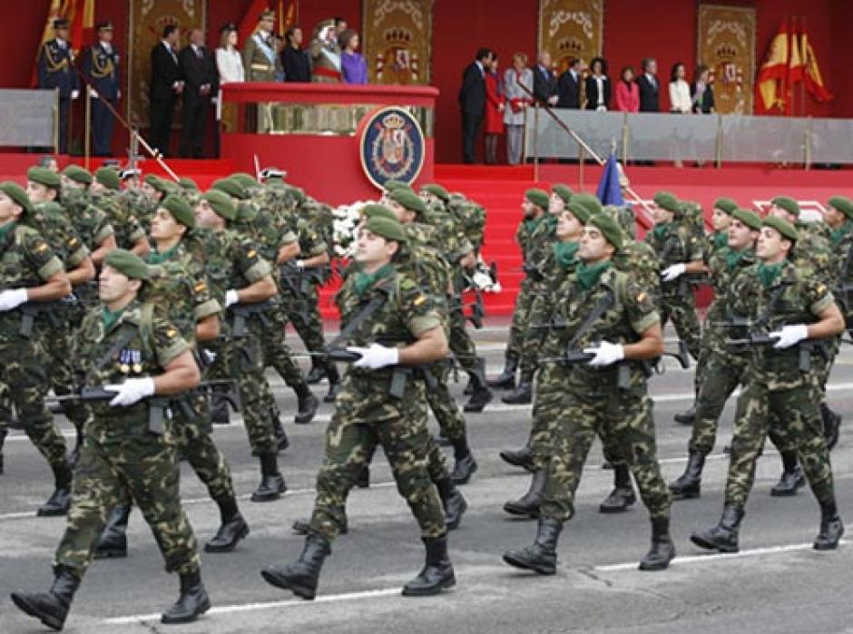 Desfile militar del Día de las Fuerzas Armadas